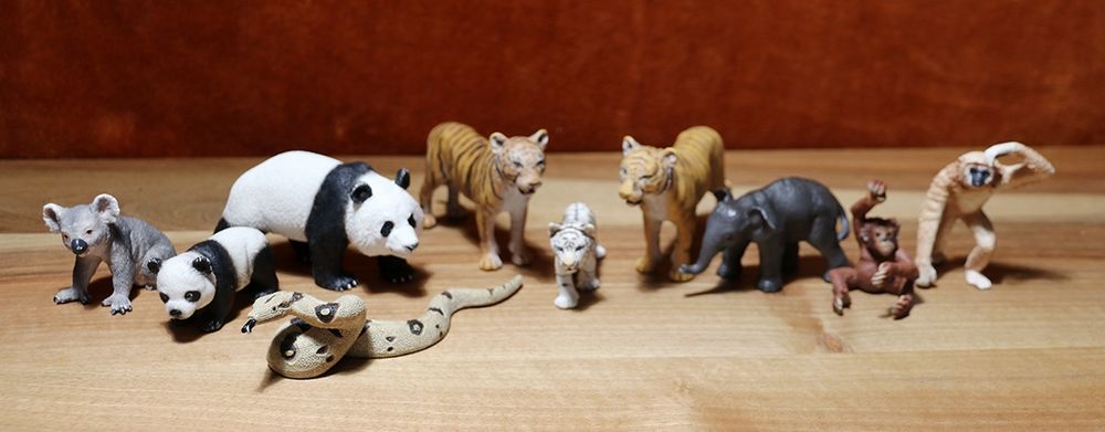 10 Tierfiguren von Schleich - Wildtiere | Kaufen auf Ricardo