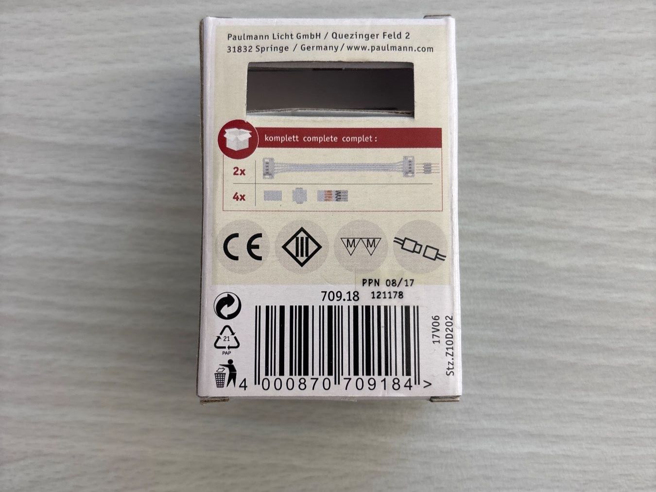 Paulmann Lampes: Paulmann YourLED Universal Connector max. 60W neuf – Neuf avec emballage d'origine à Fribourg par DASH-D 1