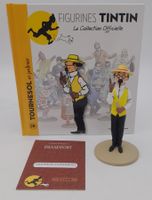 Figurine Tintin Tournesol en jardinier n°28 Hergé + Livret
