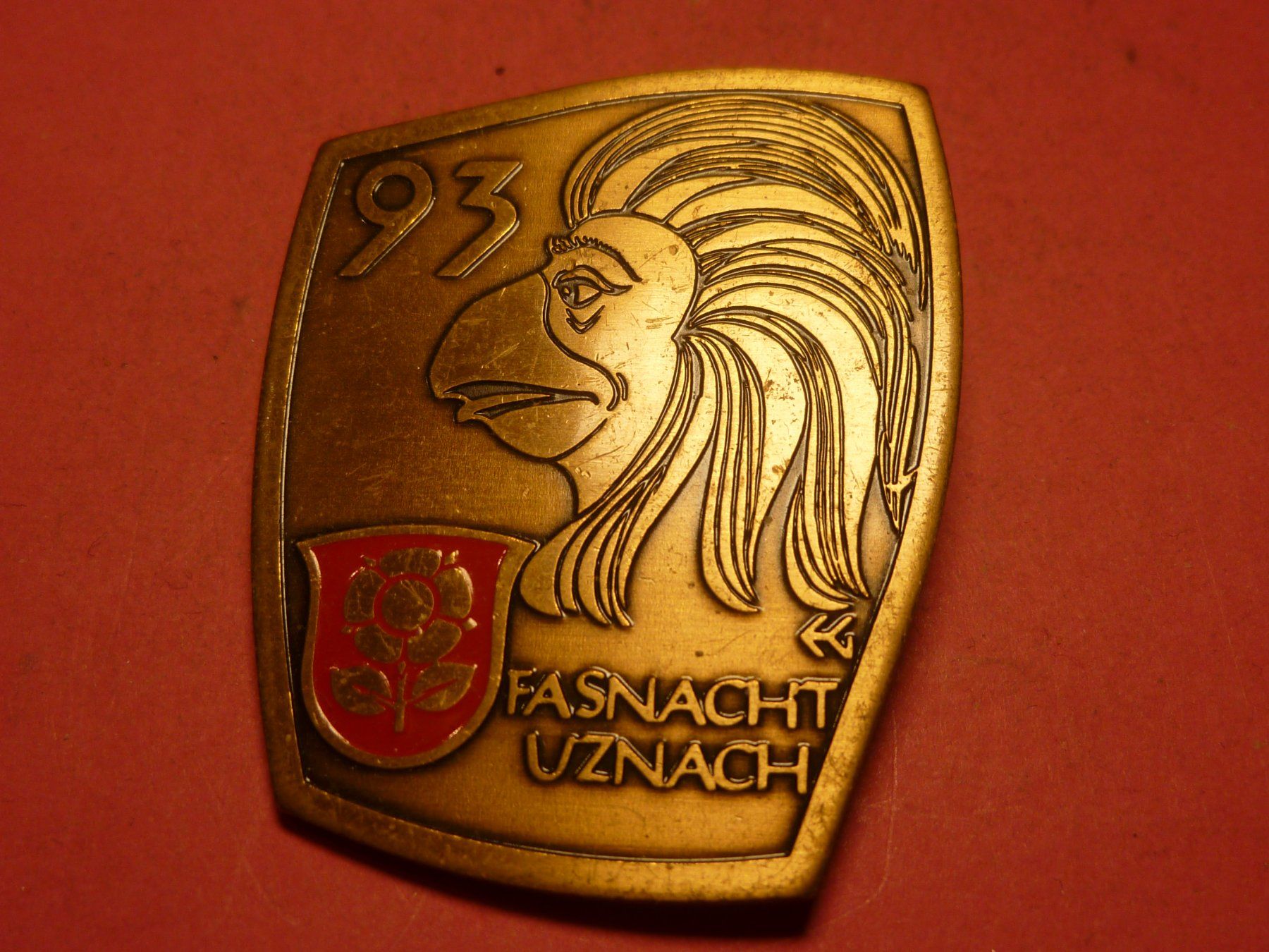 Plaketten & Abzeichen: UZNACH 1993 BRONZE – Gebraucht aus Ried (Muotathal) von Mandarin02