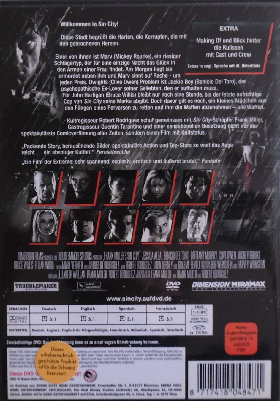 Alle DVDs: Sin City – Gebraucht aus Bellinzona von Luna093 2