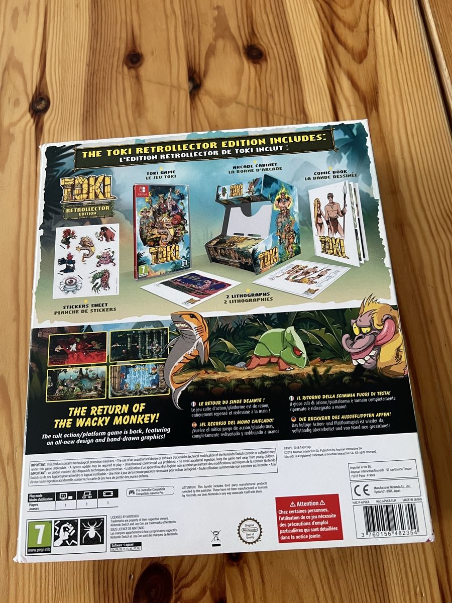 Nintendo Giochi: Toki Retrollector Edition - Nintendo Switch - Komplett! – Nuovo (secondo la descrizione) da Basel venduto da veralt 9