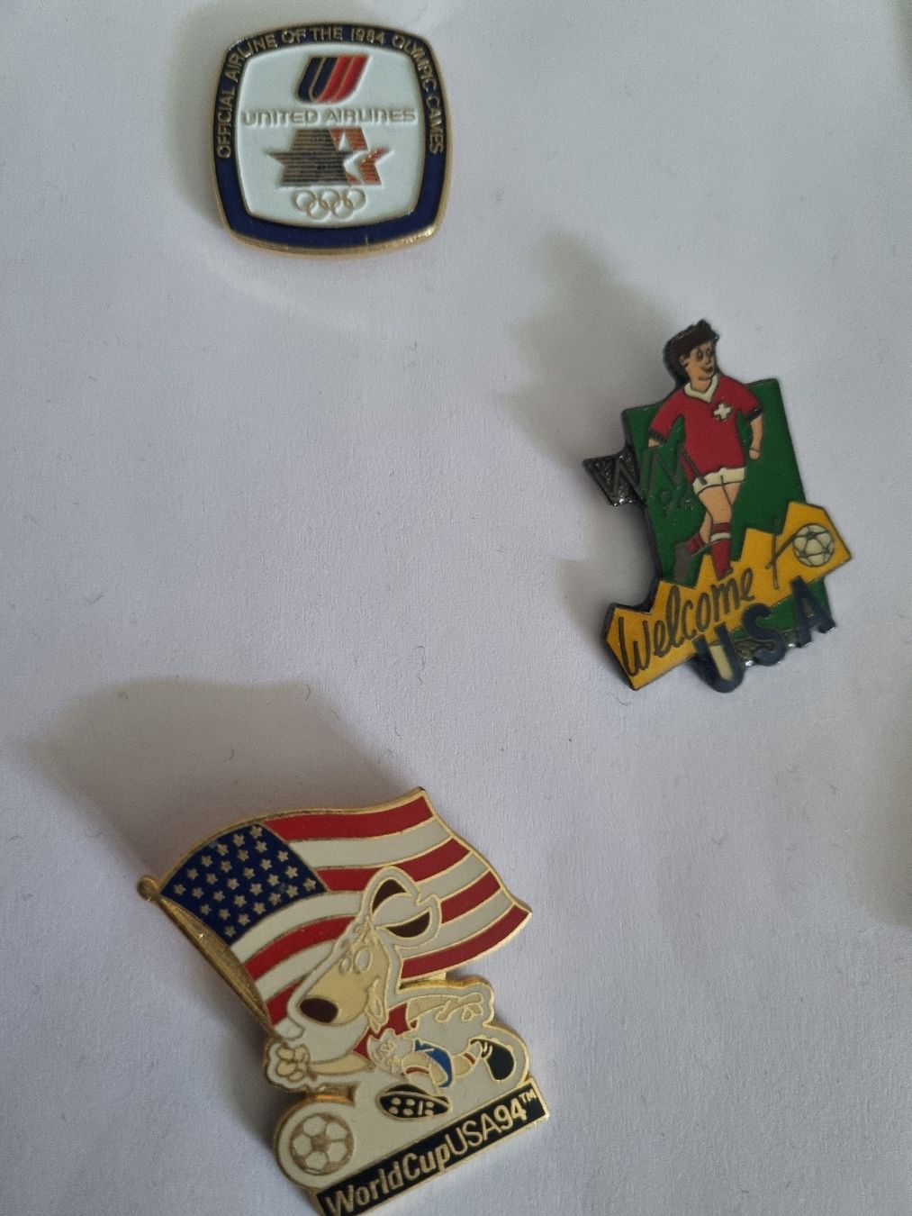 Placchette & Badge: 8x USA Pins – Usato da Adlikon b.Regensdf venduto da attila63 2