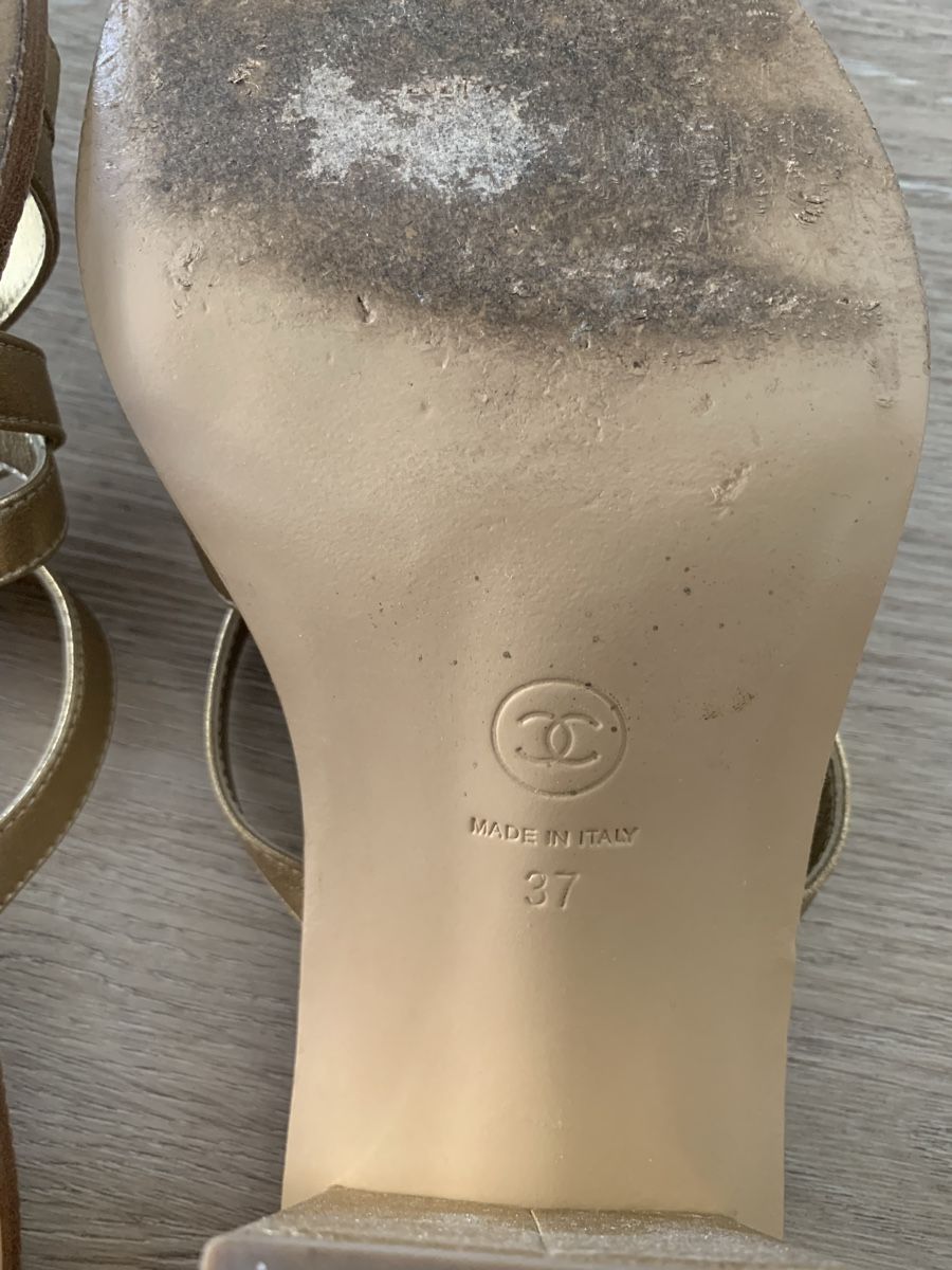 Chanel Scarpe da donna: Sandales CHANEL pointure 37 – Nuovo (secondo la descrizione) da Gland venduto da TallyEva 8