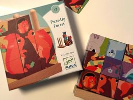 KIDS DJECO PUZZLES PUZZ-UP FOREST, Neuwertig