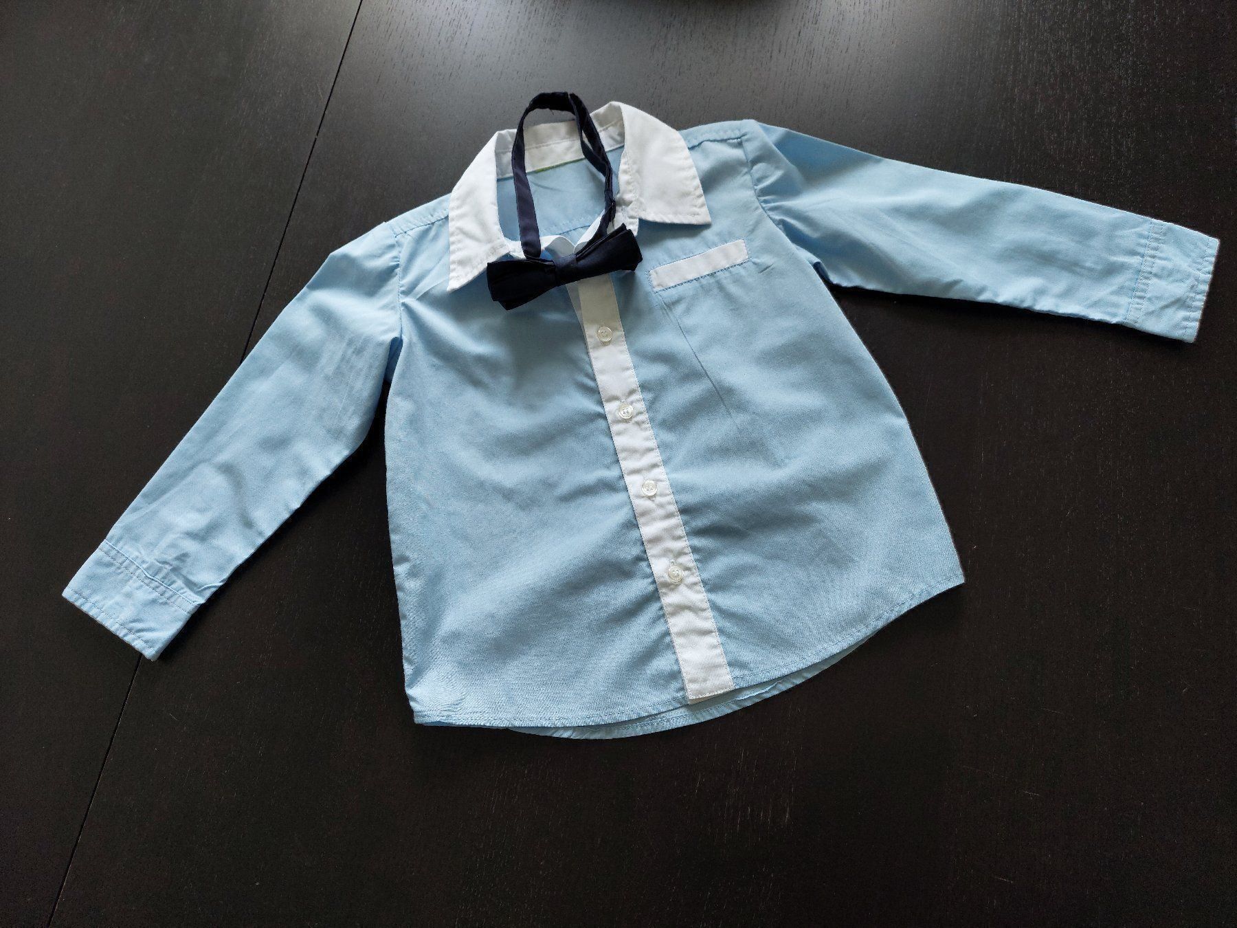 Camicie, Top & T-shirt: Hemd mit Fliege Gr. 86/92 – Nuovo (secondo la descrizione) da Grüningen venduto da SaSiSo 1