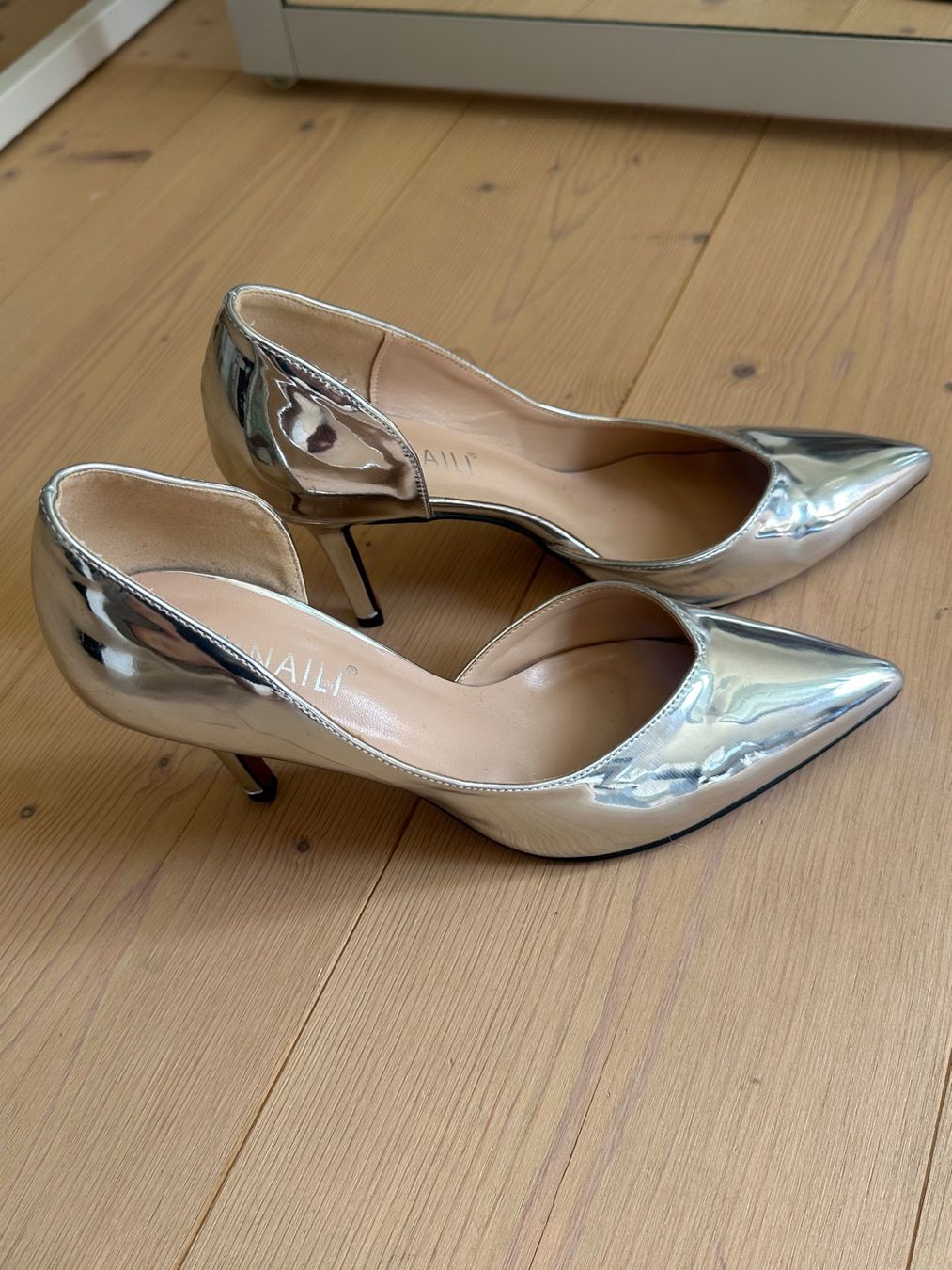 Chaussures femmes: Silver high heels EU 40 – Neuf (Voir description) à Rapperswil SG par mat_alpha12 2