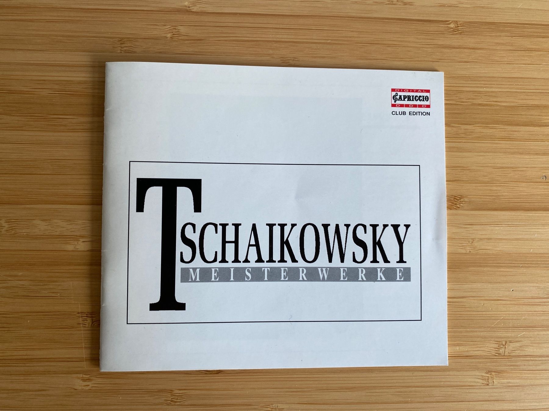 CD: Tschaikowsky Meisterwerke – Usato da Zürich venduto da Wim-Broccoli 5