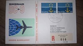 Swissair Geneve - Düsseldorf 01.04.1969