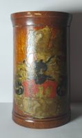Seltene Apotheker Holz Dose Um 1850 17cm