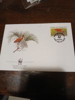 Timbre Trinidad Tobago WWF Premier Jour 1990 Rare!