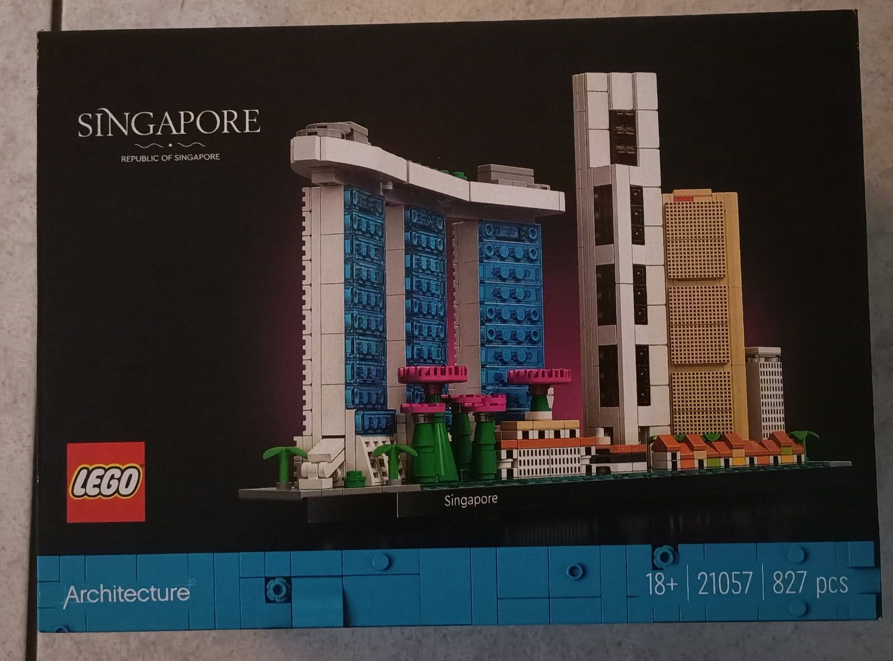 Lego Kit di costruzioni: Lego 21057 Singapur – Nuovo e nell'imballaggio originale da Werthenstein venduto da Luzernerdeal