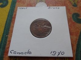 CANADA 1 Cent 1970
