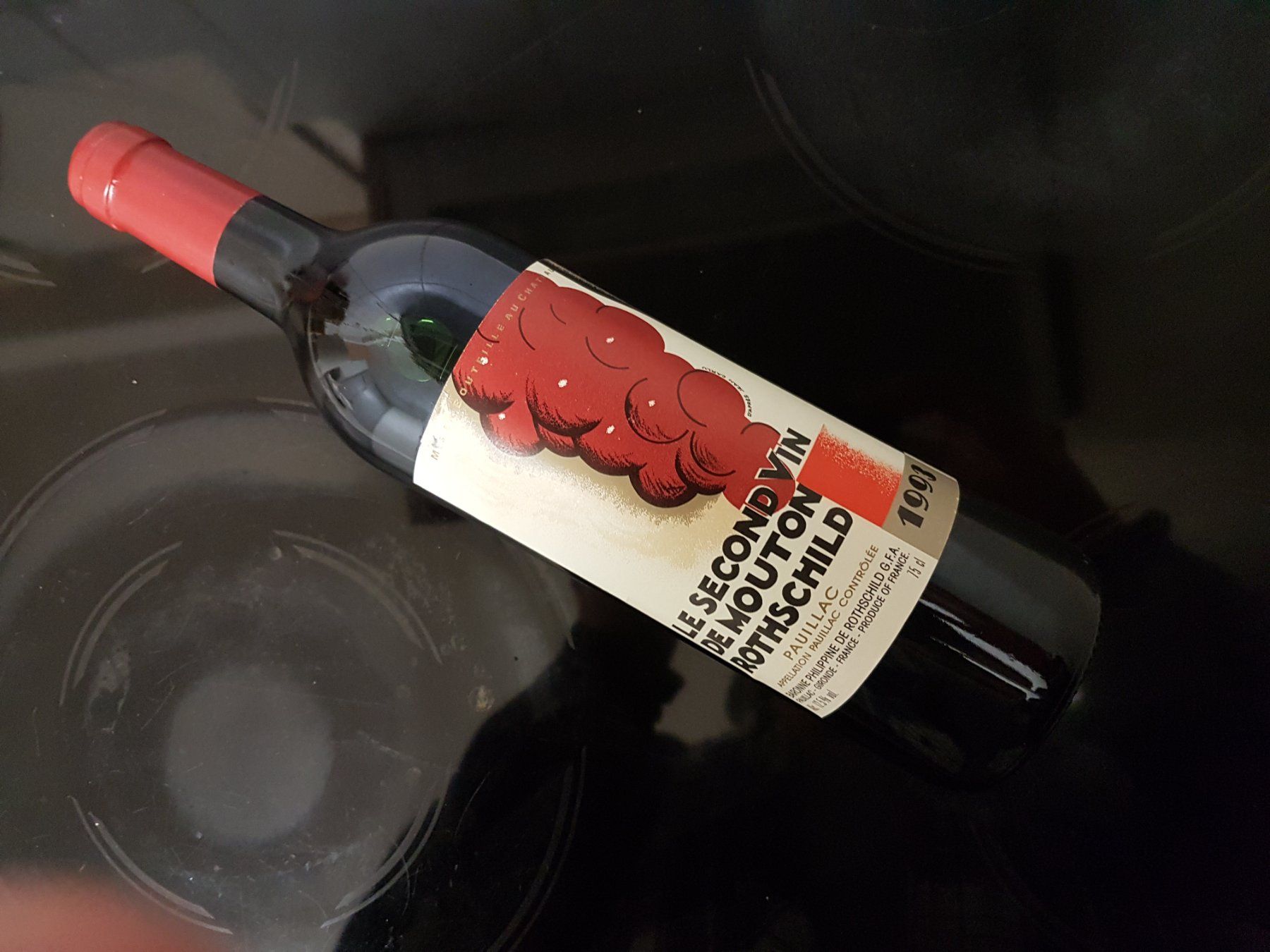 Mouton Rothschild Wein: Le Petit Mouton Rohtschild 1993 – Neu (gemäss Beschreibung) aus Grenchen von poggione 9