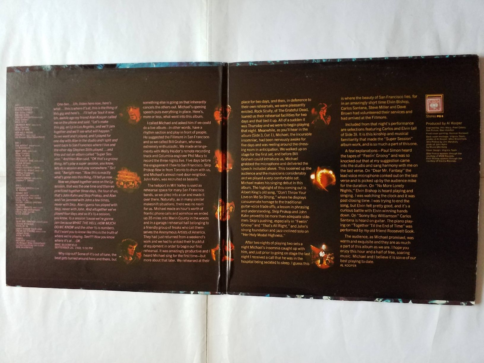 Schallplatten: BLOOMFIELD - KOOPER,  the live ...... (2LPS) US press  +++++ – Gebraucht aus Yverdon-les-Bains von Jacotreut 3