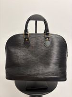 Louis Vuitton Alma Handtasche Epi Leder schwarz Tasche