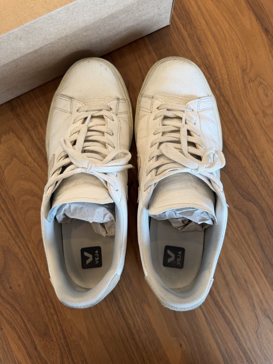 Veja Scarpe da uomo: VEJA Campo Sneaker Weiss Grau Gr. 46 – Usato da Zürich venduto da blancali 3