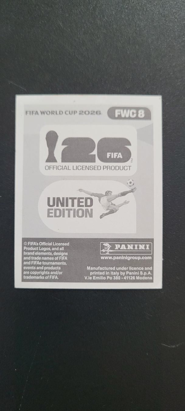 Panini Carte collezionabili: Panini World Cup 2026 - Fwc 8 – Nuovo (secondo la descrizione) da St-Maurice venduto da happy.family 1