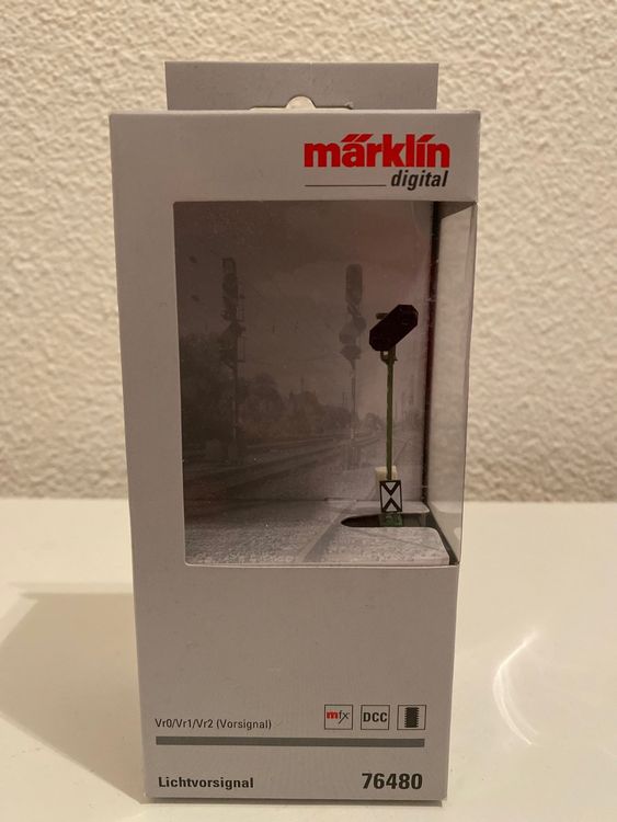 Märklin 76480 Light Pre-Signal Of The DB – HO Scale, Original Packaging