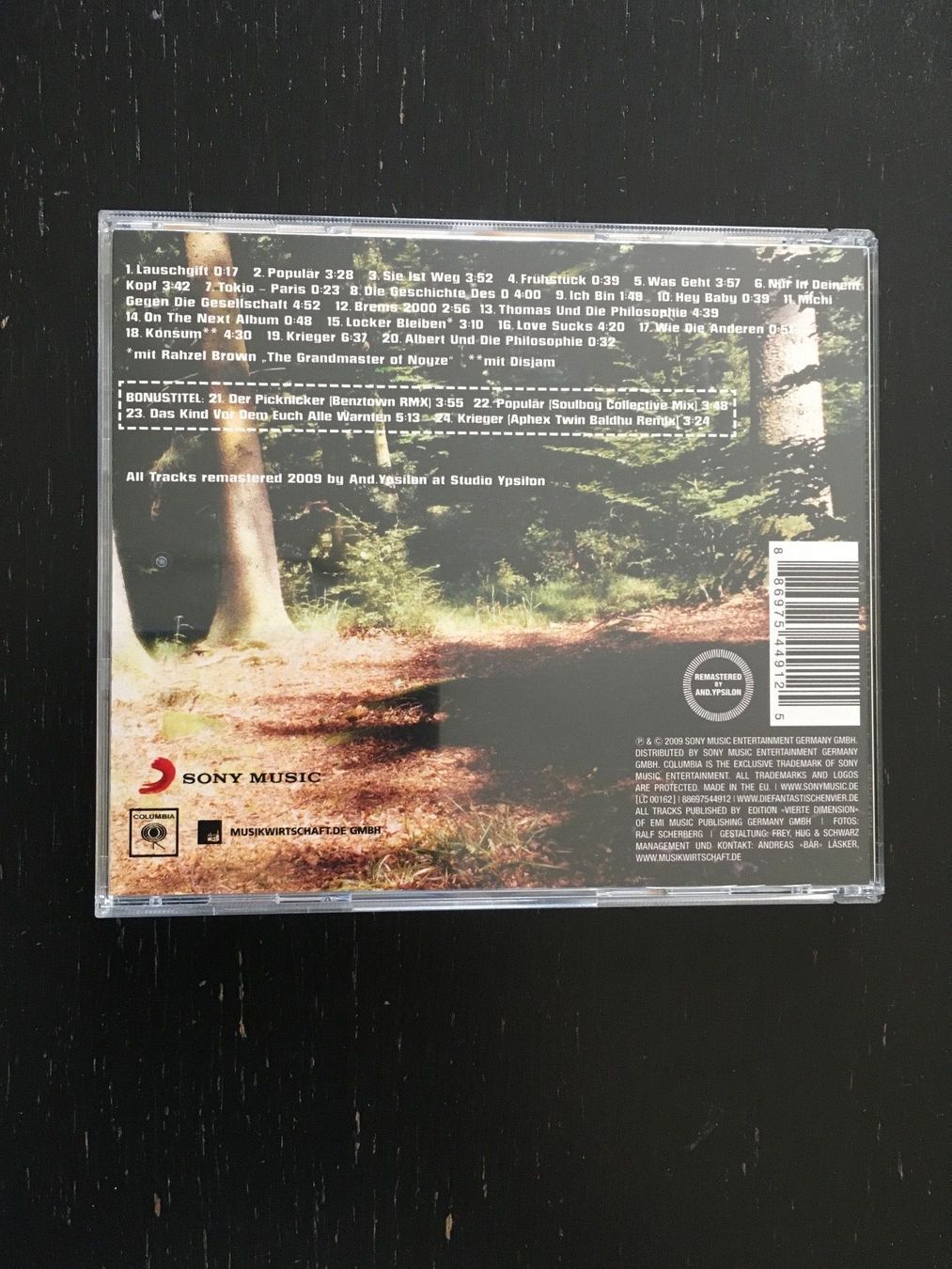 CD: CD Die fantastischen vier, Lauschgift – Usato da Regensdorf venduto da scheissspiel 1