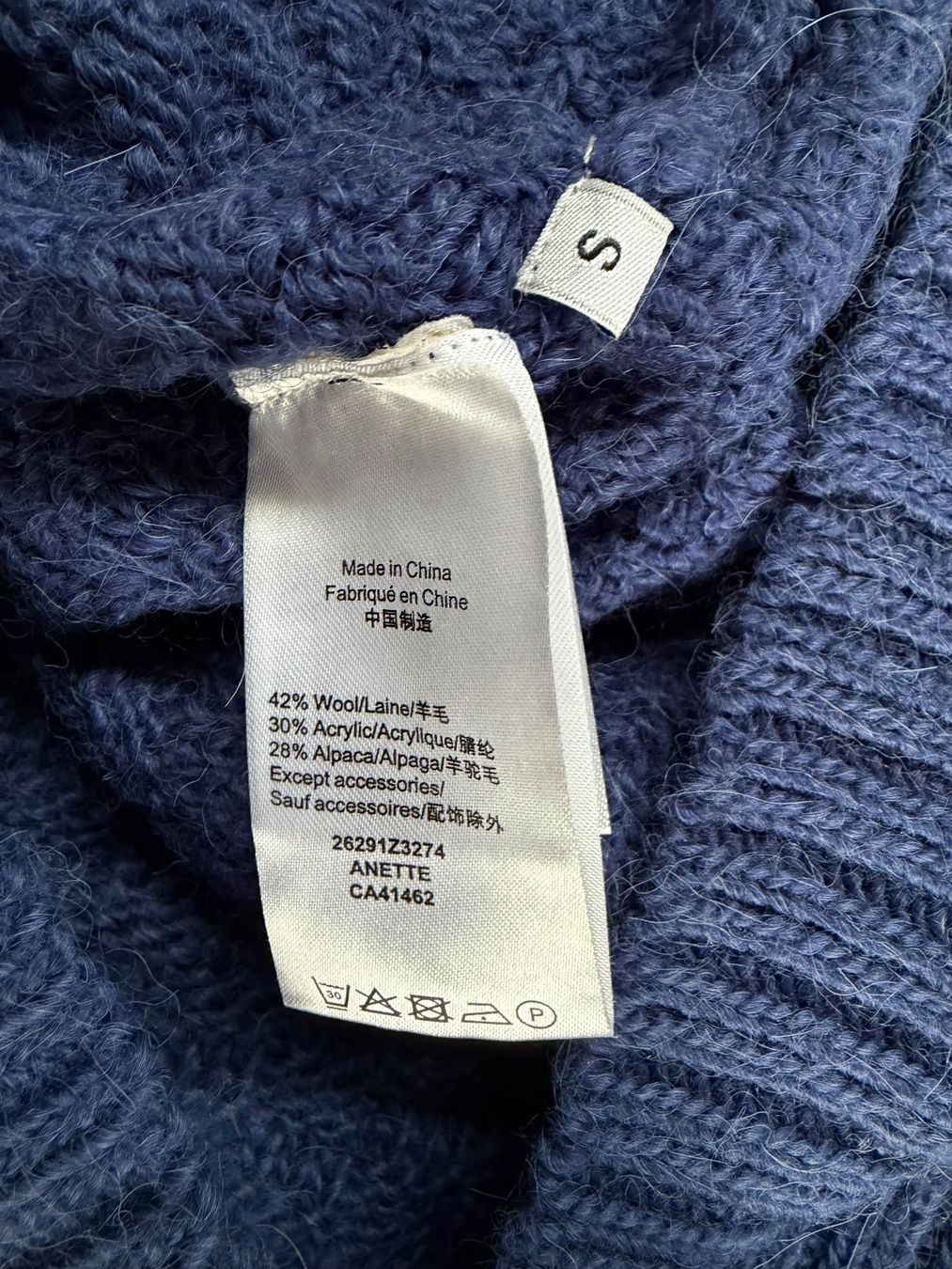 Pulls & Sweat-shirts: Rollkragen Pullover blau Grösse S bruns bazaar – Neuf (Voir description) à Chur par simhofstr 3