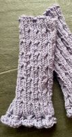 HANDGESTRICKTE PULSWÄRMER / HANDSTULPEN AUS WOLLE
