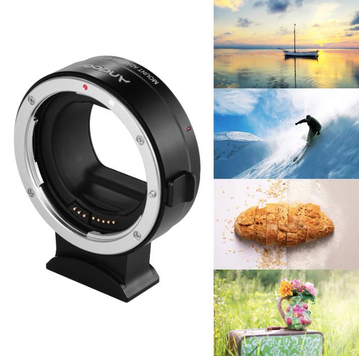 Adattatori foto: EF-EOS R Objektivadapter – Nuovo e nell'imballaggio originale da Châtelaine venduto da topshop.switzerland 1