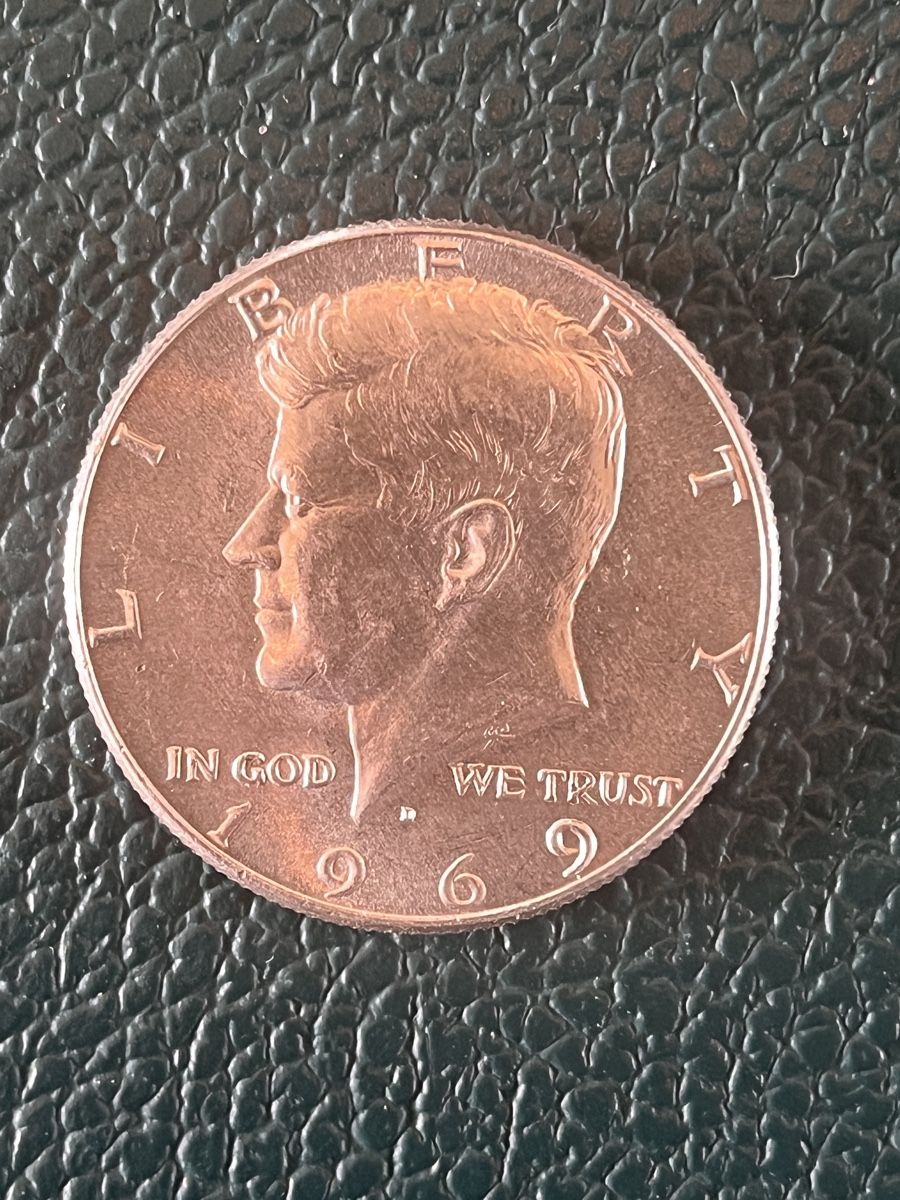 Tutti le monete: US Half Silverdollar J. F. Kennedy 1969 – Usato da Laupen BE venduto da Rohe5500