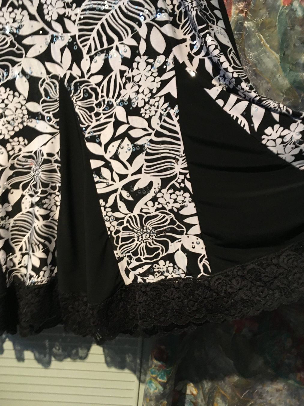 Vestiti: Sommer Kleid Gr. 44 - 46 GLITZER WUNDERSCHÖN!!! – Nuovo (secondo la descrizione) da Bellinzona venduto da LuganoBoutique 9
