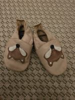 baby leder finkli schuhe gr M - Bobux newborn