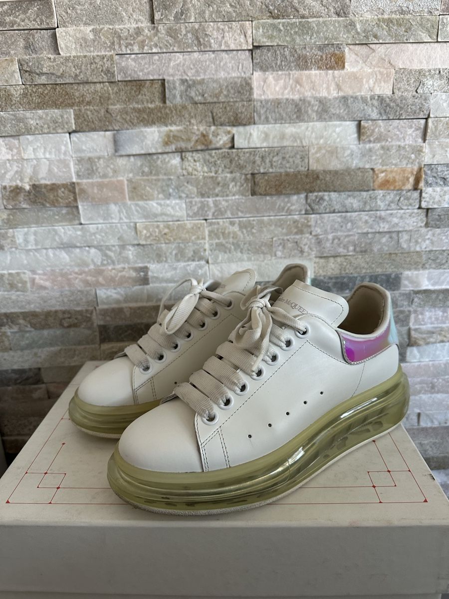 Alexander Mcqueen Scarpe da uomo: Alexander McQueen Oversized Sneaker White Multi Nº37 – Usato da Lugano venduto da ROLEX-SWISS1976 2