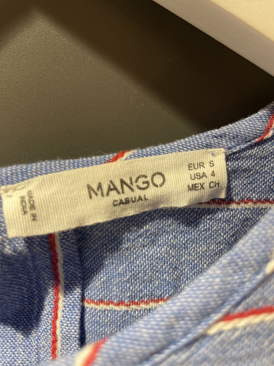 Mango Camicette: Blaue Bluse von Mango, Gr. S – Nuovo (secondo la descrizione) da Arbon venduto da llaauraa 1