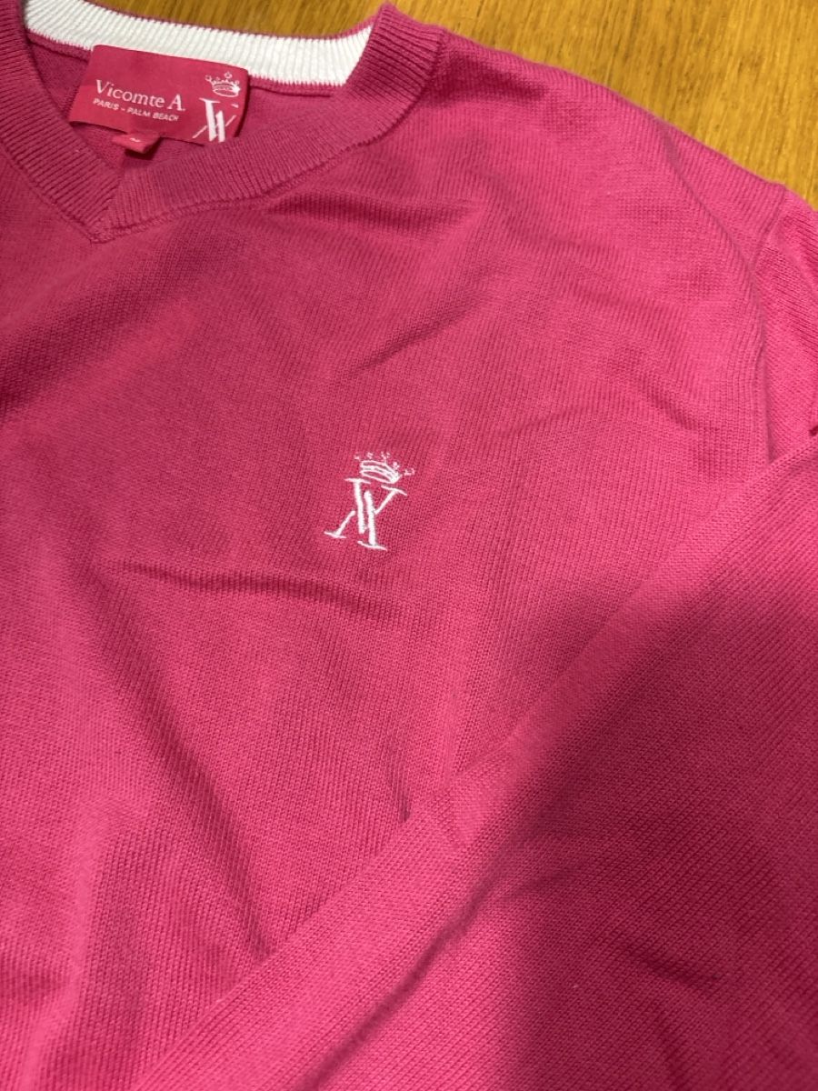 T-Shirts: Pull rose manches longues Vicomte A., taille M, comme neuf – Gebraucht aus Genève von bha_jcf5 1