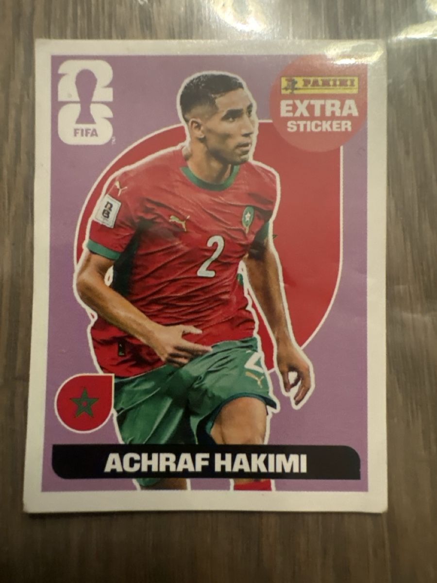 Panini Carte collezionabili: Panini Extra Sticker Regular Kylian Mbappé und Achraf Hakimi – Nuovo (secondo la descrizione) da Glattpark(Opfikon) venduto da huc_p7wh 3