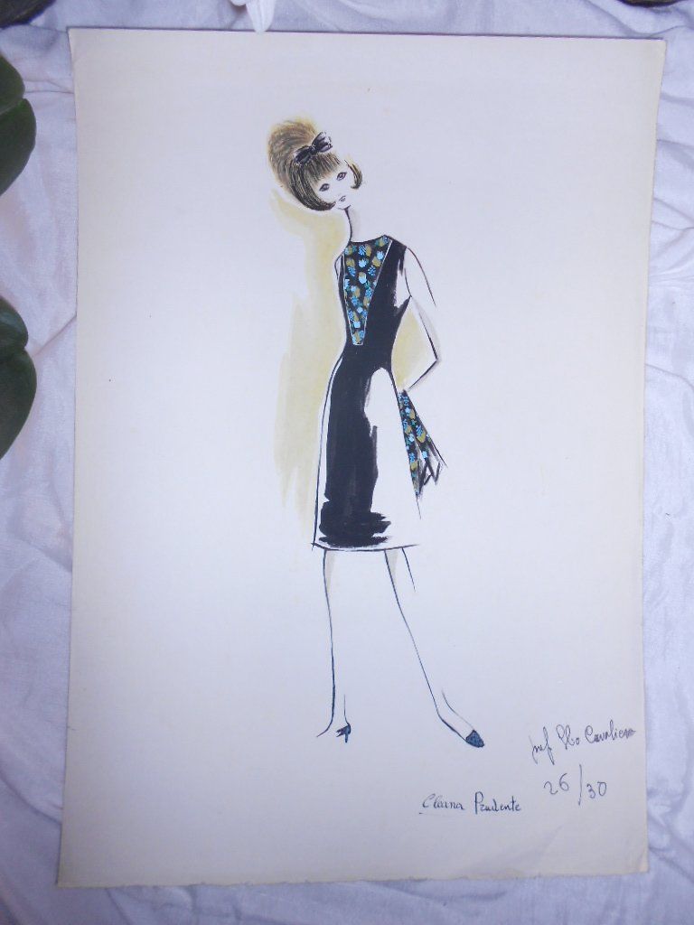 Grafica & Litografie: Dessin de Mode – Usato da Genève venduto da edelweiss1900 2