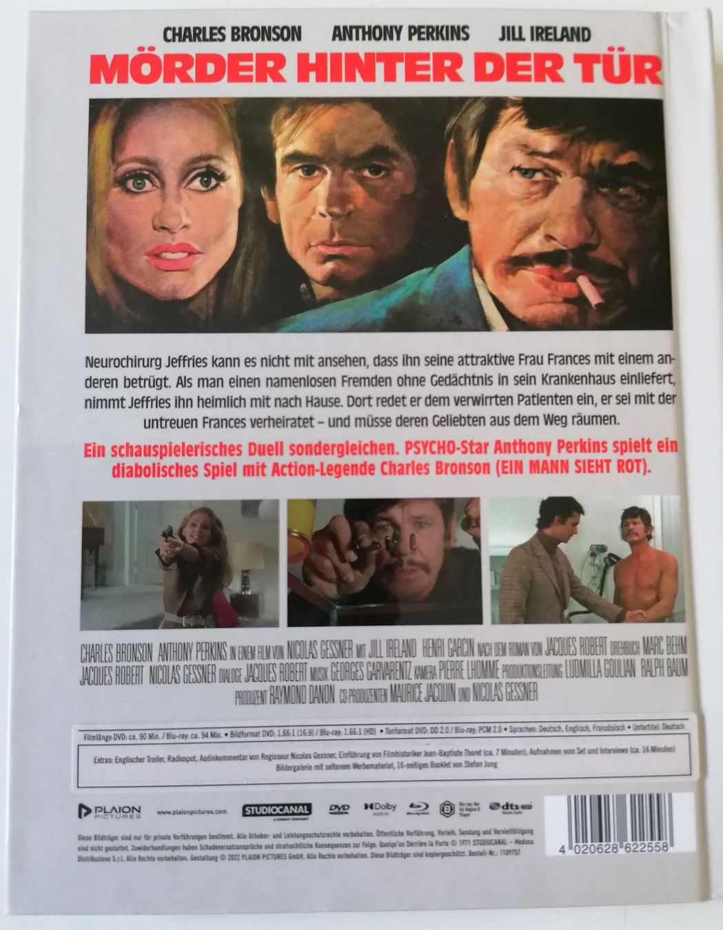 Alle DVDs: Der Mörder hinter der Tür - Mediabook - Charles Bronson – Gebraucht aus Oberurnen von mackrokodile 1