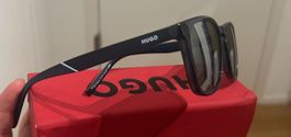 Sonnenbrille HUGO BOSS dunkelblau mit Etui neu