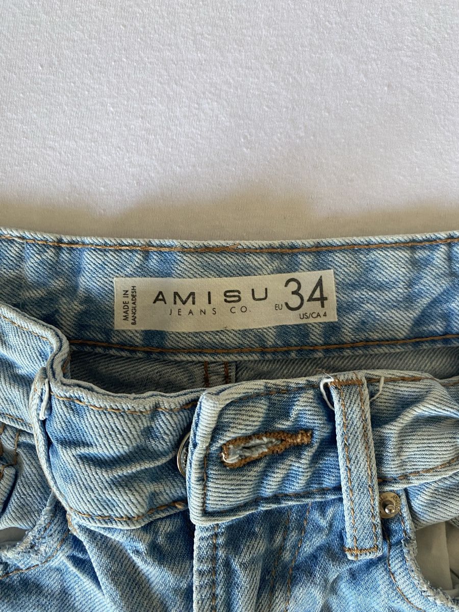 Jeans: Amisu Jeans Gr. 34, hellblau – Gebraucht aus Frick von mhu_q5w8 2