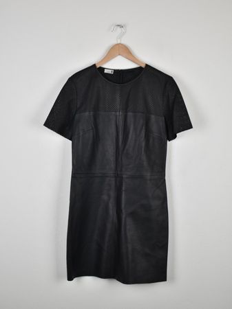 MY CONTEMPORARY ESSENTIALS WARDROBE Lederkleid, Gr.S/M