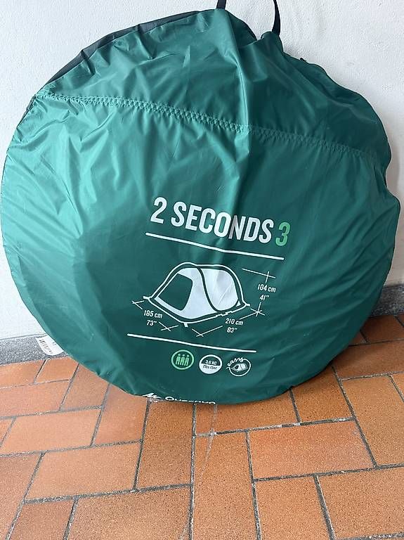 Tentes: Tenda 2 secondi 3 persone – Neuf avec emballage d'origine à Lodrino par Ale-89