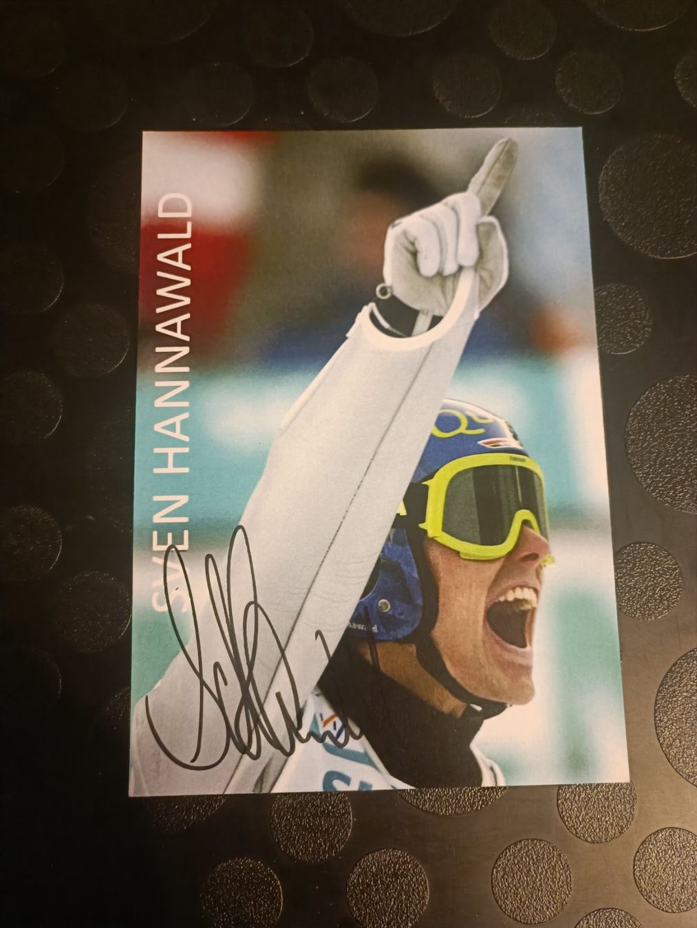 Autografi: Sven Hannawald - handsigniert – Usato da Menziken venduto da Artographs