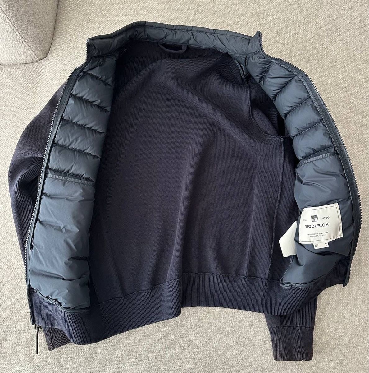 Woolrich Giacche: Woolrich Jacke Blau Grösse S – Usato da Chur venduto da turtleneck94 1
