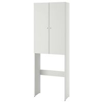 IKEA NYSJÖN Waschmaschinenschrank weiss, 65 × 190 cm