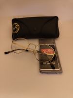 RAY BAN Brille Gold Rund, inklusive Etui+Putztuch.