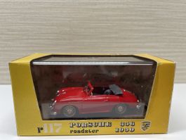 Porsche 356 Roadster 1950 rot, Sammlerstück im Top 1:43 OVP