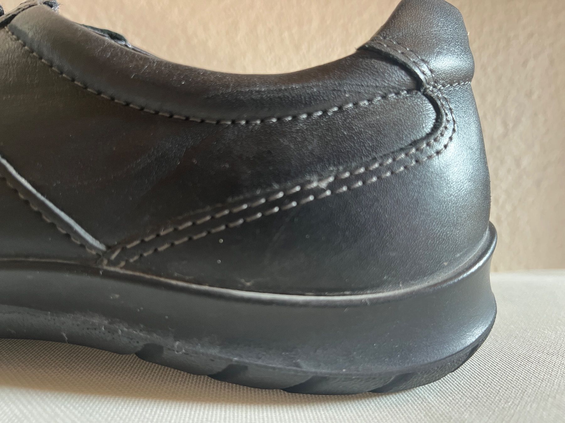 Ecco Damenschuhe: Schwarze Ecco Schuhe, Lederschuhe, Gr. 41 – Gebraucht aus Bassersdorf von Steyning88 3