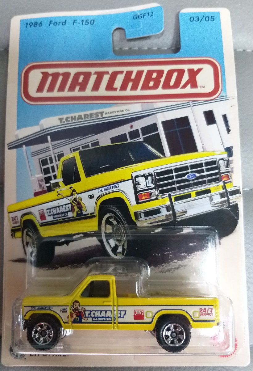 Ford Voitures modèles: Matchbox Ford F150 Pickup – Neuf avec emballage d'origine à Brugg AG par Evilweevil