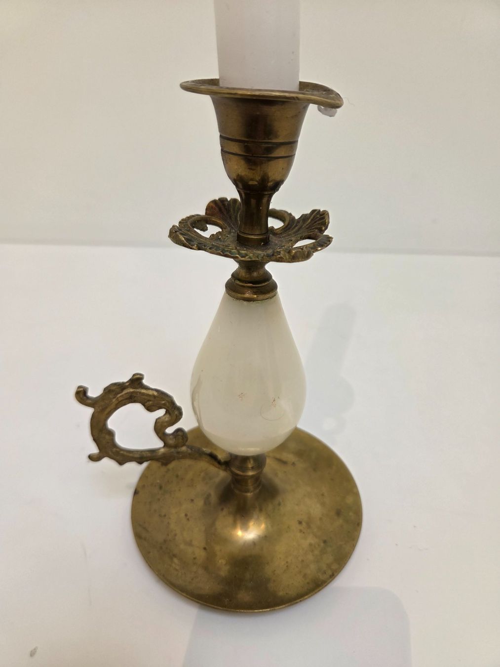 Portacandele: Vintage Edle Kerzenständer, Messing/Marmor – Usato da Gersau venduto da pd-design-and-art 4