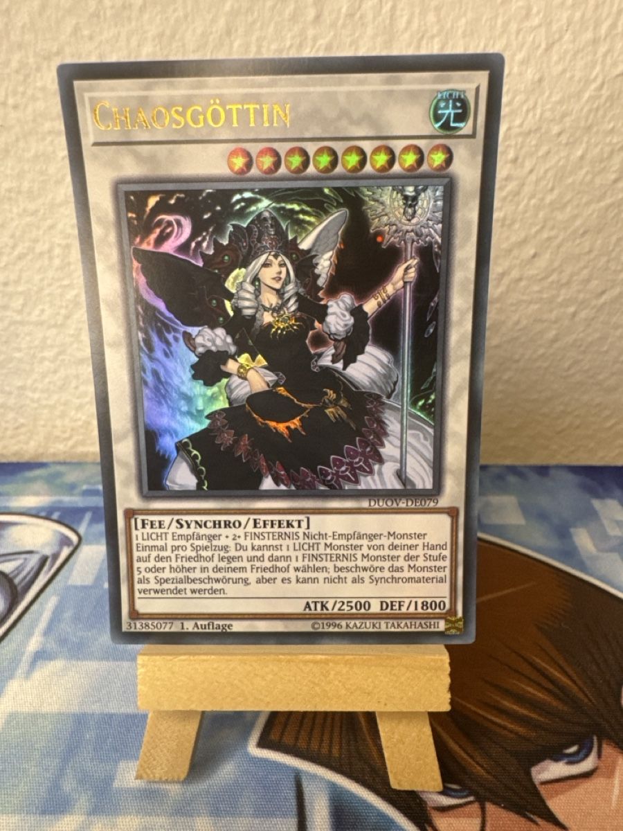 Yu-Gi-Oh! Chaosgöttin / DUOV / Ultra rare 🇩🇪 (Gebraucht) in ...
