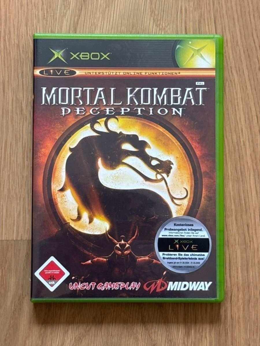 Giochi: Mortal Kombat Deception - CIB - Xbox – Usato da Uster venduto da GamesAndStuff